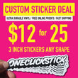 Load image into Gallery viewer, 3" Sticker Deals – Save Big & Stick Everywhere