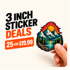 3 INCH STICKER DEALS