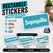 Load image into Gallery viewer, Rectangle Stickers
