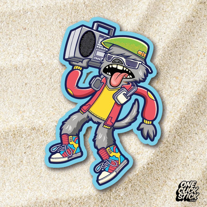 One Click Stick - Fully custom die cut vinyl stickers made to order.