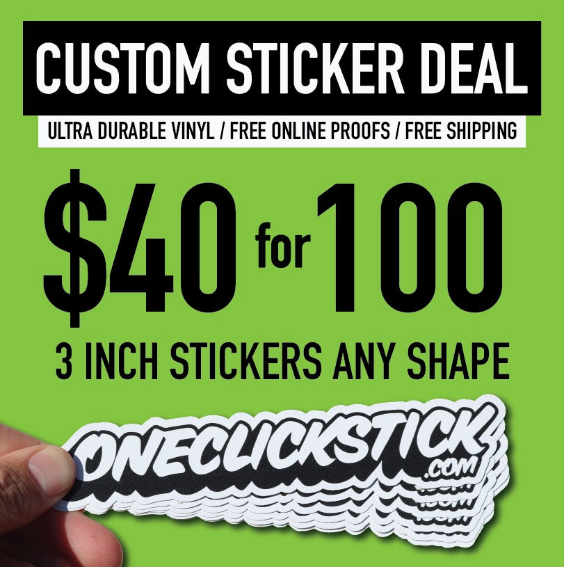 Circle stickers, Free shipping